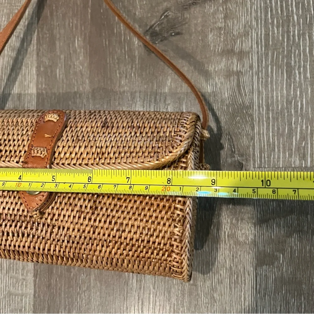 Authentic Handmade Rattan Bali Indonesia Women Beach Hobo Shoulder Bag Purse